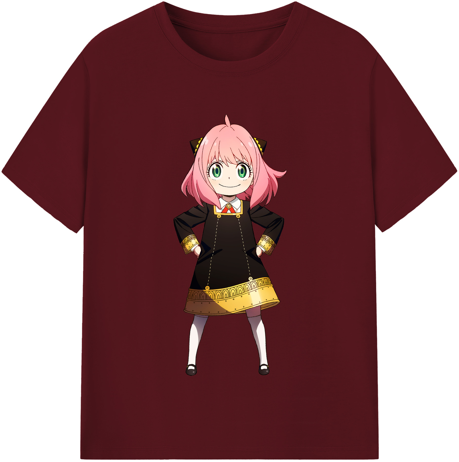 （画像用） SPY×FAMILY间谍家家酒 綿100％半袖Tシャツ（フロントプリント）